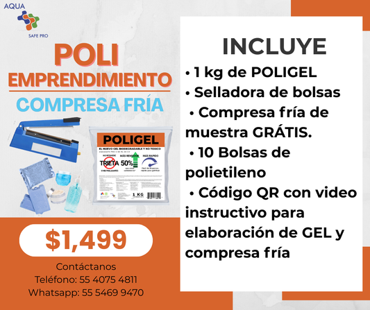 KIT POLI-EMPRENDIMIENTO COMPRESA FRIA